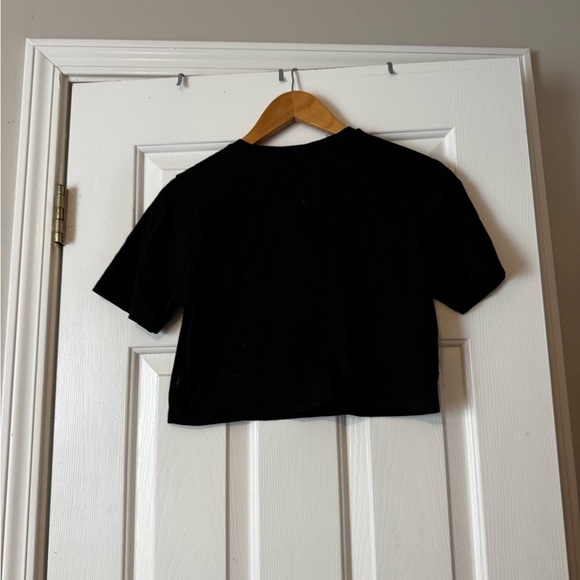 VANS Off The Wall Women's Medium Graphic Crop Top 0510 - Picture 3 of 3